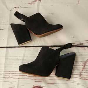 Rachel Comey Kai Slingback Suede Mules Size 6 (wrongly labeled as size 7)